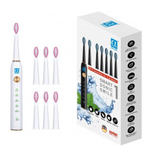 Електрична зубна щітка AHealth SMART SONIC SMILE 1 white (AHsss1w)