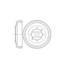 Гальмівний диск HI-Q SD4318