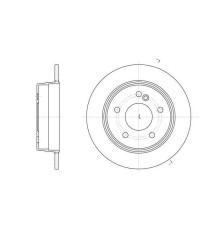 Гальмівний диск REMSA 6193.00
