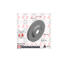 Гальмівний диск ZIMMERMANN 100.3327.52