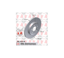 Тормозной диск ZIMMERMANN 100.3333.53