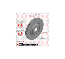 Гальмівний диск ZIMMERMANN 100.3363.75