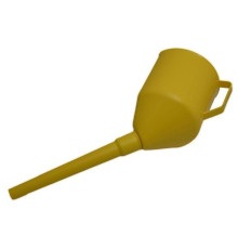 Лійка автомобільна Poputchik універсальна 3 в 1 жовта (07-003)