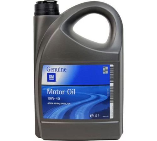 Моторное масло General Motors 10W-40, 4л (7156)