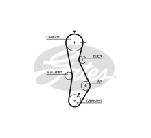 Ремень ГРМ Gates 5579XS