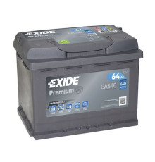 Акумулятор автомобільний EXIDE PREMIUM 64A (EA640)