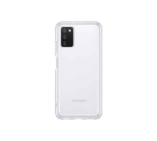 Чохол до мобільного телефона Samsung Soft Clear Cover Galaxy A03s (A037) Transparent (EF-QA037TTEGRU)