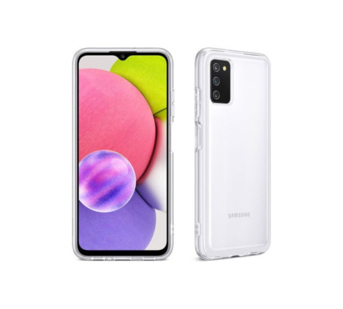 Чохол до мобільного телефона Samsung Soft Clear Cover Galaxy A03s (A037) Transparent (EF-QA037TTEGRU)