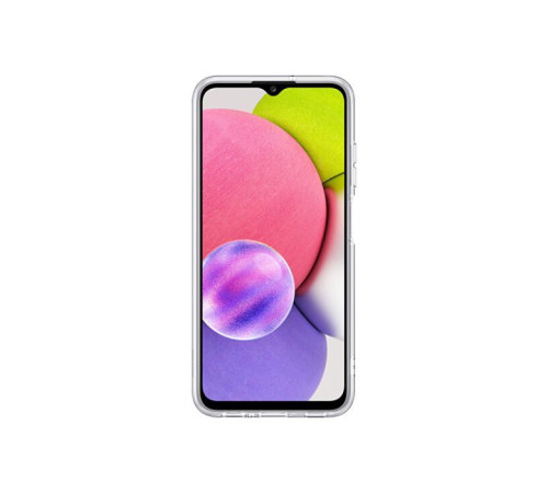 Чохол до мобільного телефона Samsung Soft Clear Cover Galaxy A03s (A037) Transparent (EF-QA037TTEGRU)