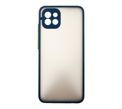Чохол до мобільного телефона Dengos Matte Samsung Galaxy A03 (blue) (DG-TPU-MATT-94)