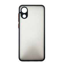 Чохол до мобільного телефона Dengos Matte Samsung Galaxy A03 Core (black) (DG-TPU-MATT-96)