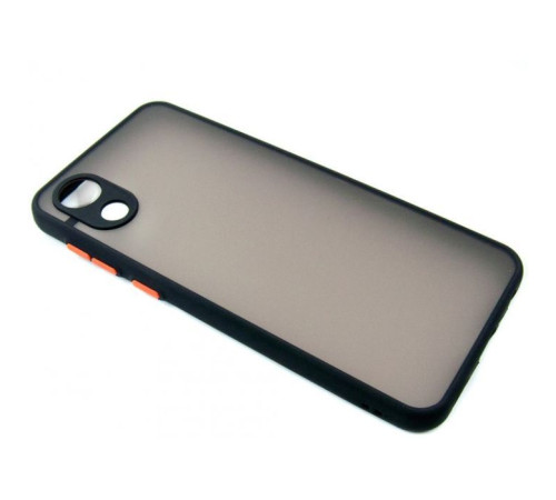 Чохол до мобільного телефона Dengos Matte Samsung Galaxy A03 Core (black) (DG-TPU-MATT-96)