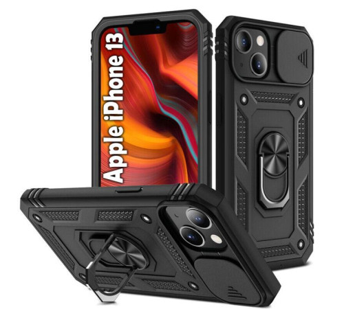 Чохол до мобільного телефона BeCover Military Apple iPhone 13 Black (707103)