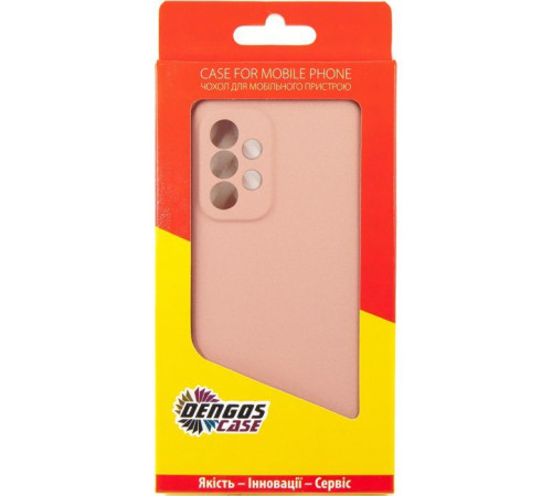 Чохол до мобільного телефона Dengos Soft для Samsung Galaxy A33 (pink) (DG-TPU-SOFT-01)