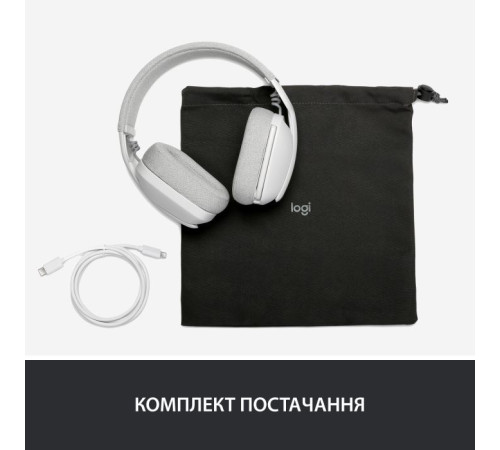 Навушники Logitech Zone Vibe 100 Wireless Off-White (981-001219)
