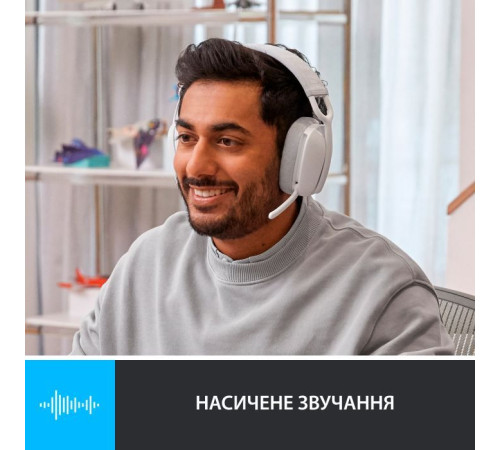 Навушники Logitech Zone Vibe 100 Wireless Off-White (981-001219)