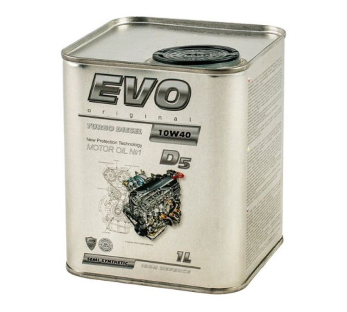 Моторна олива EVO D5 10W-40 TURBO DIESEL 1L (D5 1L 10W-40 TURBO DIESEL)