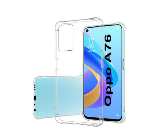 Чохол до мобільного телефона BeCover Anti-Shock Oppo A76/A96 Clear (707887)