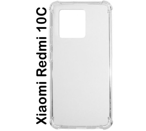 Чохол до мобільного телефона BeCover Anti-Shock Xiaomi Redmi 10C Clear (707891)