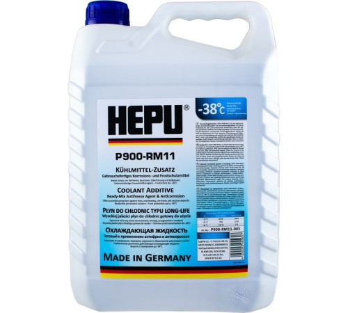 Антифриз HEPU 5л blue (P900-RM11-005)
