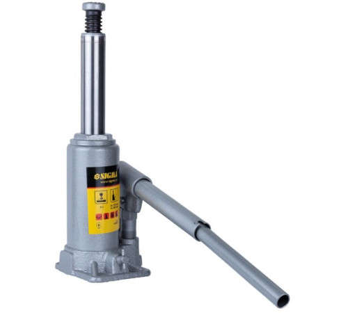 Домкрат Sigma гідравлічний пляшковий 3т H 175-345мм (6106031)