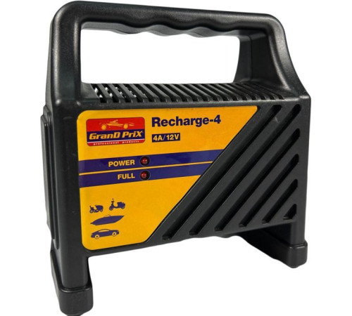 Зарядний пристрій для автомобільного акумулятора GRAND PRIX 4A 12V (33705-IS)