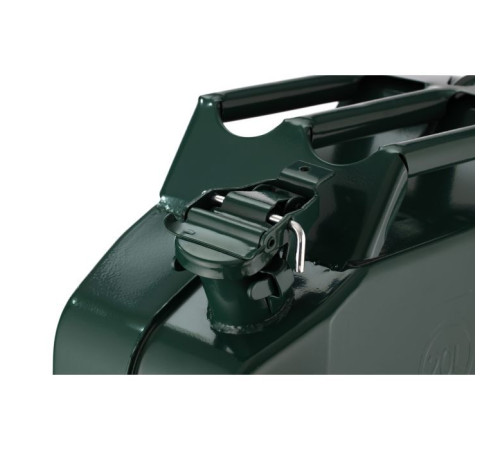 Каністра автомобільна 2E 20л, метал, 0.8мм, зелений (2E-JCM20V)