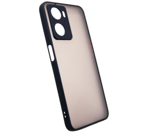 Чохол до мобільного телефона Dengos Matte OPPO A57s (black) (DG-TPU-MATT-117)
