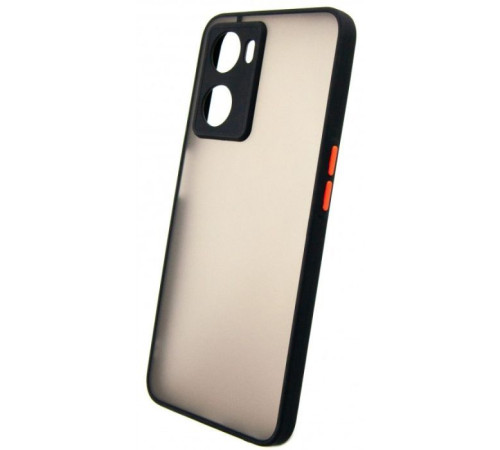 Чохол до мобільного телефона Dengos Matte OPPO A57s (black) (DG-TPU-MATT-117)