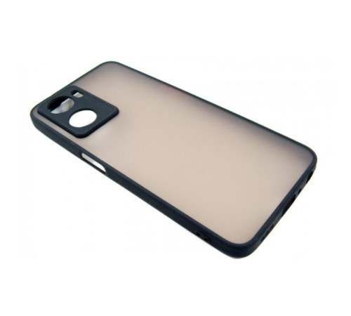 Чохол до мобільного телефона Dengos Matte OPPO A57s (black) (DG-TPU-MATT-117)