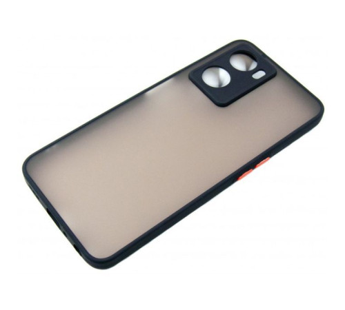 Чохол до мобільного телефона Dengos Matte OPPO A57s (black) (DG-TPU-MATT-117)