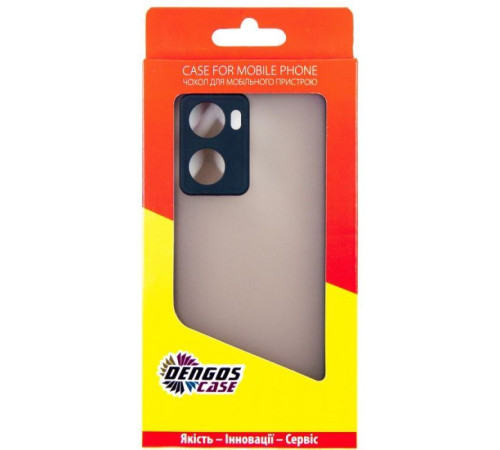 Чохол до мобільного телефона Dengos Matte OPPO A57s (black) (DG-TPU-MATT-117)