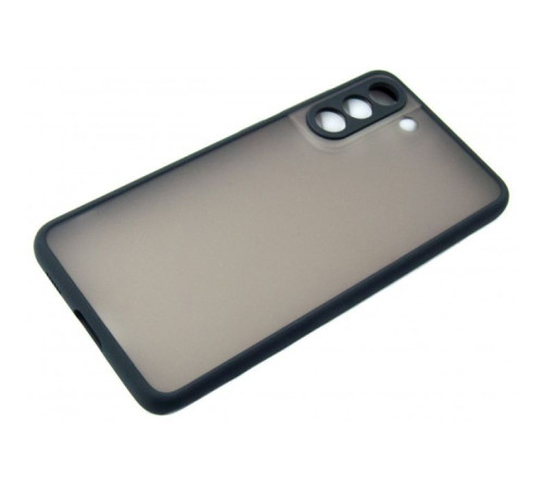 Чехол для мобильного телефона Dengos Matte Samsung Galaxy S21 FE (black) (DG-TPU-MATT-114)