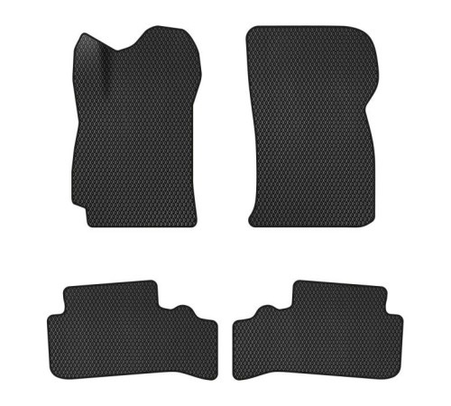 Килимок в салон EVAtech Daewoo Lanos 2004-2017 Sedan EU (DO3813PDC4RBB)