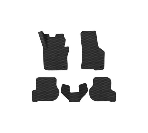 Килимок в салон EVAtech Skoda Octavia A5 (MT, 4 clips) 2004-2013 2 пок (SK12163CE5TL4RBB)