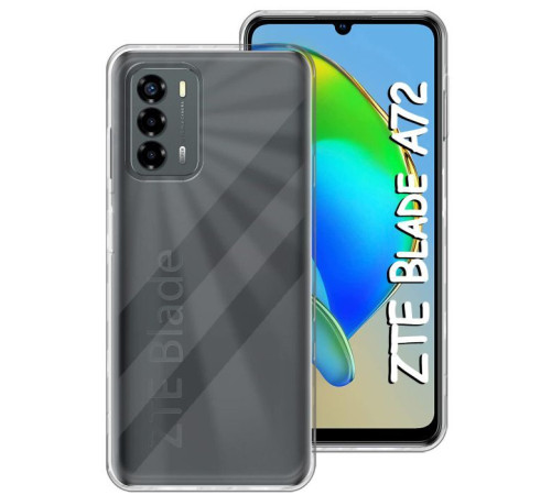 Чохол до мобільного телефона BeCover ZTE Blade A72 Transparancy (708657)