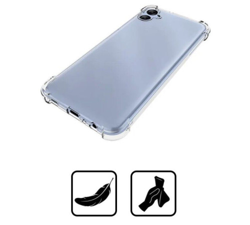 Чохол до мобільного телефона BeCover Anti-Shock Samsung Galaxy A04e SM-A042 Clear (708809)