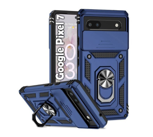 Чохол до мобільного телефона BeCover Military Google Pixel 7 Blue (708827)