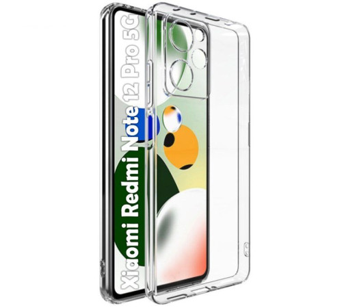 Чохол до мобільного телефона BeCover Xiaomi Redmi Note 12 Pro 5G Transparancy (708813)