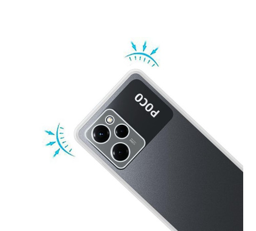 Чохол до мобільного телефона BeCover Xiaomi Redmi Note 12 Pro 5G Transparancy (708813)