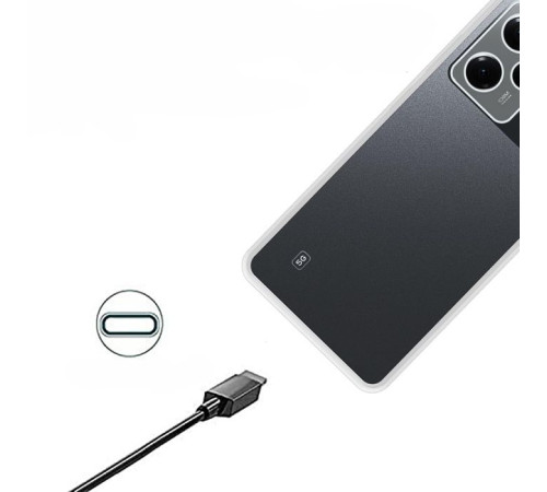 Чохол до мобільного телефона BeCover Xiaomi Redmi Note 12 Pro 5G Transparancy (708813)