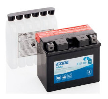 Акумулятор автомобільний EXIDE AGM 6Ah Ев (-/+) (100EN) (ETZ7-BS)
