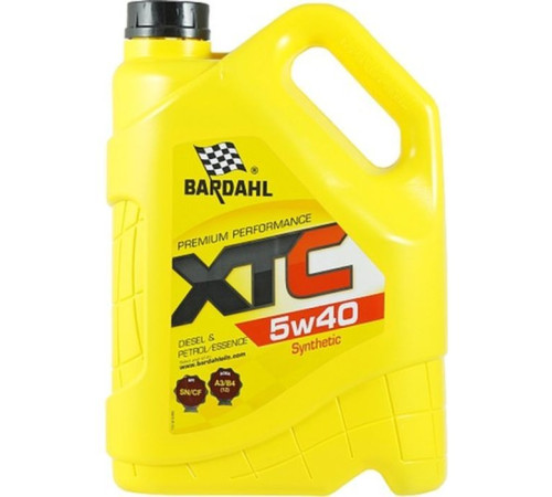 Моторна олива BARDAHL XTC 5W40 5л (36163)