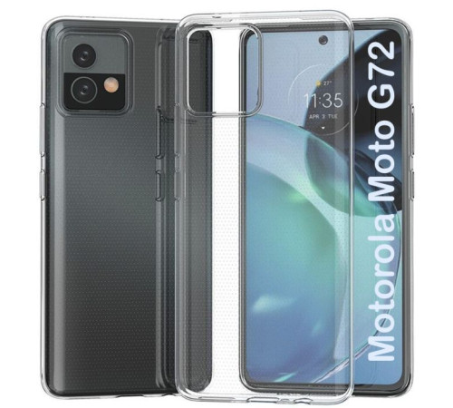 Чохол до мобільного телефона BeCover Motorola Moto G72 Transparancy (708932)