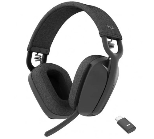 Наушники Logitech Zone Vibe for Business Wireless UC Graphite (981-001199)