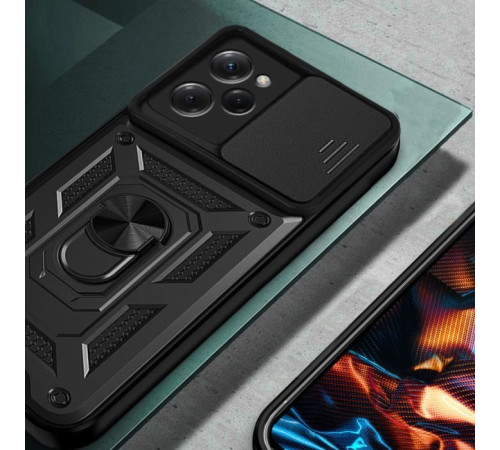 Чохол до мобільного телефона BeCover Military Poco X5 Pro 5G Black (709114)