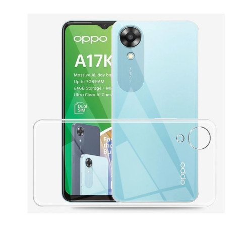 Чохол до мобільного телефона BeCover Oppo A17k 4G Transparancy (709301)