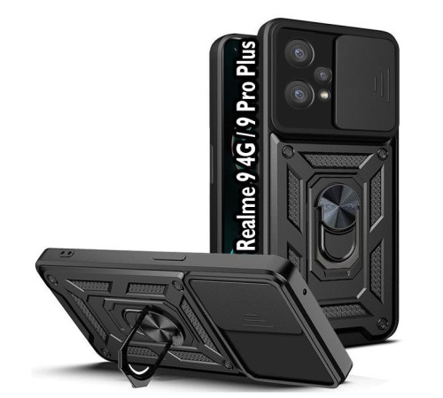 Чохол до мобільного телефона BeCover Military Realme 9 4G / 9 Pro Plus Black (709562)