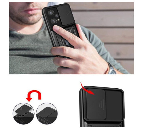 Чохол до мобільного телефона BeCover Military Realme 9 4G / 9 Pro Plus Black (709562)