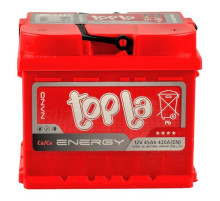 Аккумулятор автомобильный Topla 45 Ah/12V Energy Euro (108 045)